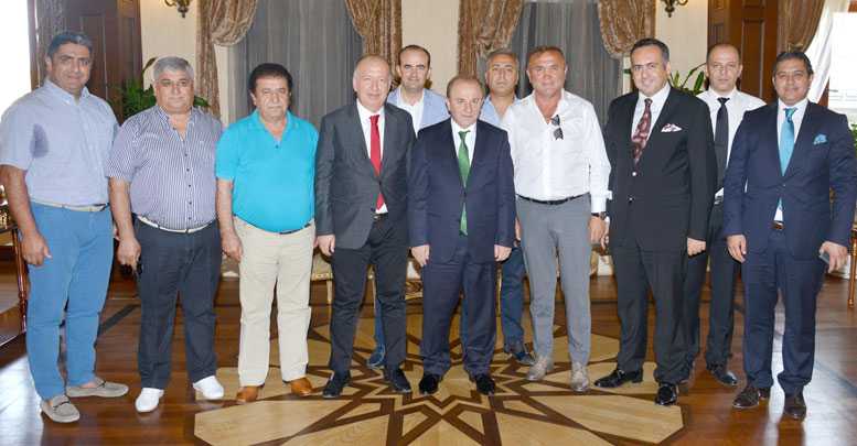 Antalyaspor’dan Vali’ye ziyaret