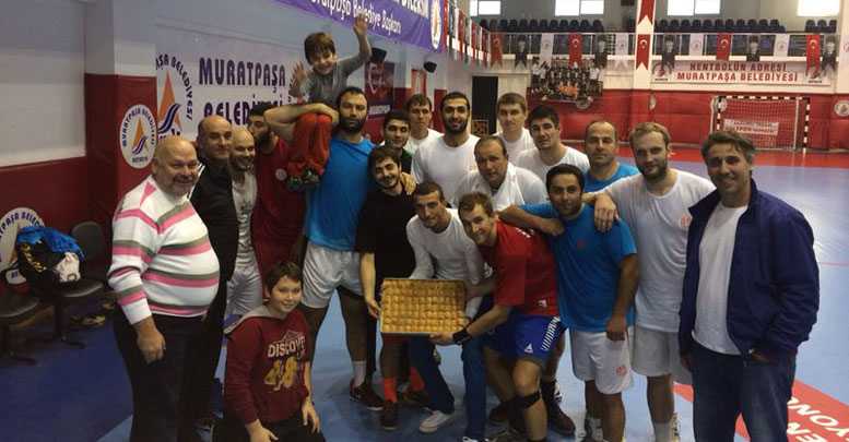 Antrenman ‘tatlı’ bitti