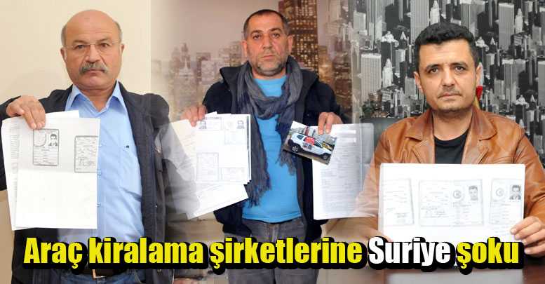 Araç kiralama şirketlerine Suriye şoku