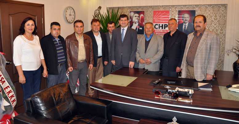 Arı’ya Korkuteli’den tebrik ziyareti