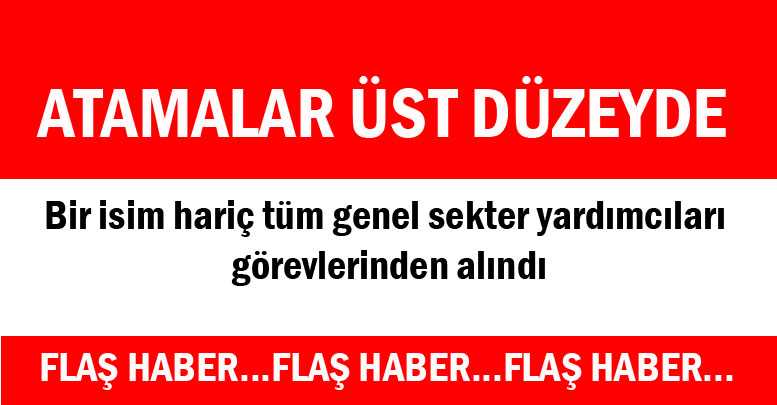ATAMALAR ÜST DÜZEYDE