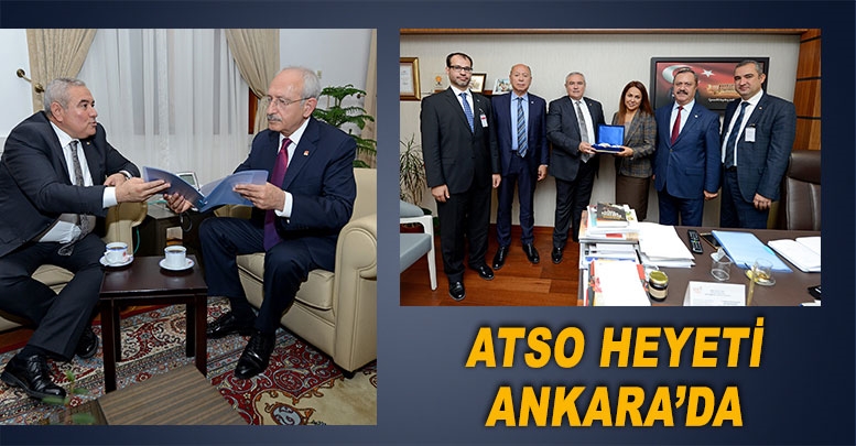 ATSO heyeti Ankara’da