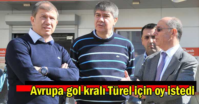 Avrupa gol kralı Türel için oy istedi