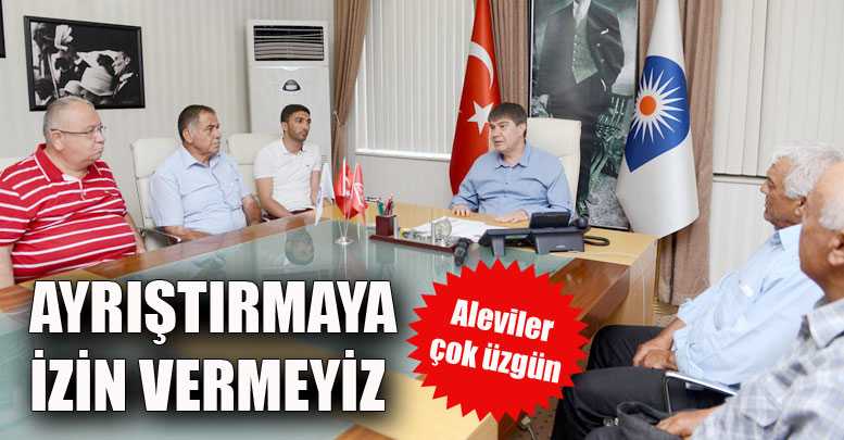 AYRIŞTIRMAYA İZİN VERMEYİZ