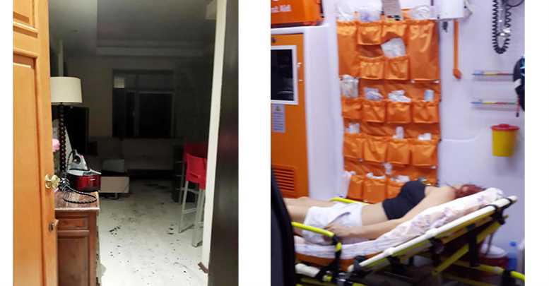 Az daha kendini de evini de yakıyordu