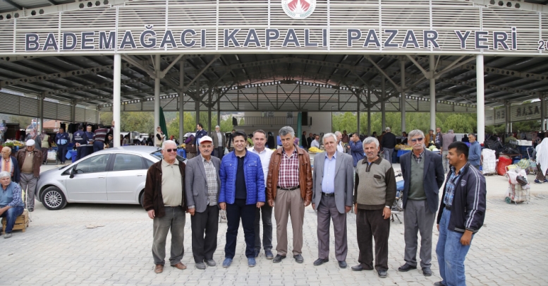 Bademağacı’na modern kapalı pazar