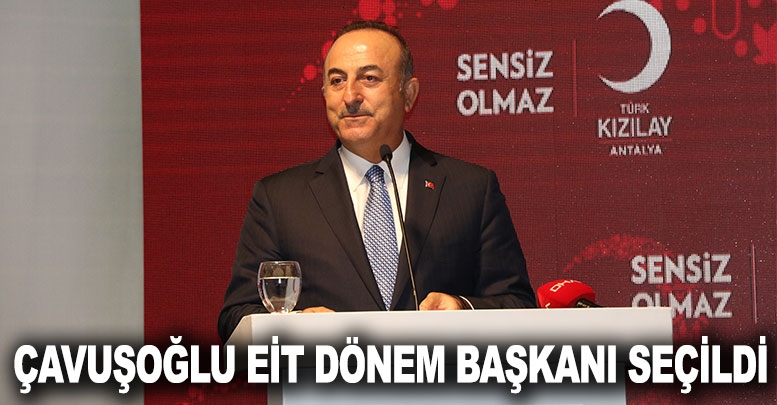 Bakan Çavuşoğlu EİT Dönem Başkanı seçildi