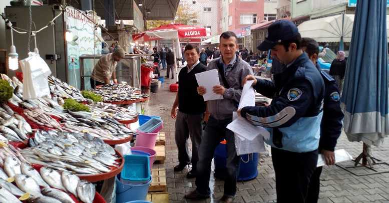 Balıkçılar denetlendi