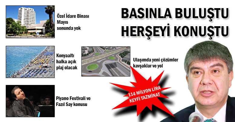 BASINLA BULUŞTU HERŞEYİ KONUŞTU