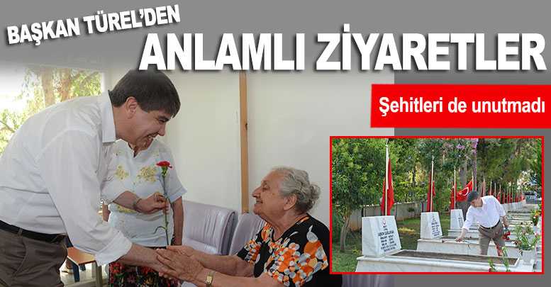 Başkan Türel’den anlamlı ziyaretler
