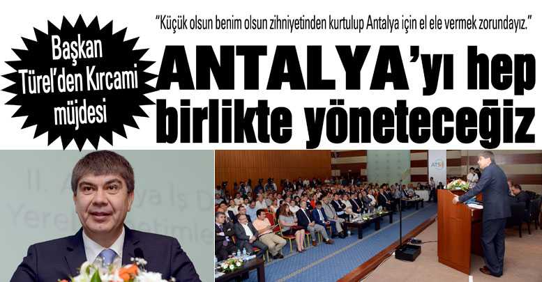 Başkan Türel’den Kırcami müjdesi