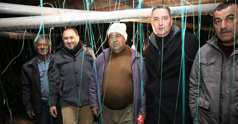 Başkandan don nöbetine destek