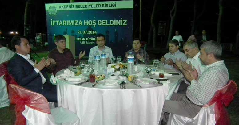 Başkanlar iftarda