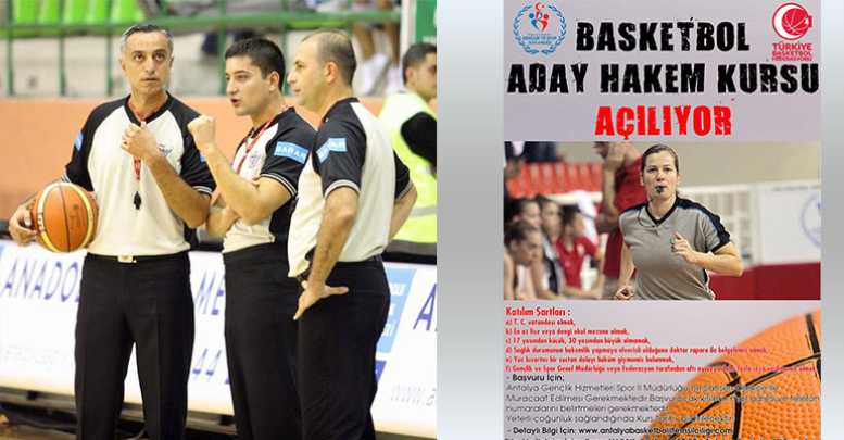 Basketbolda hakem kursu