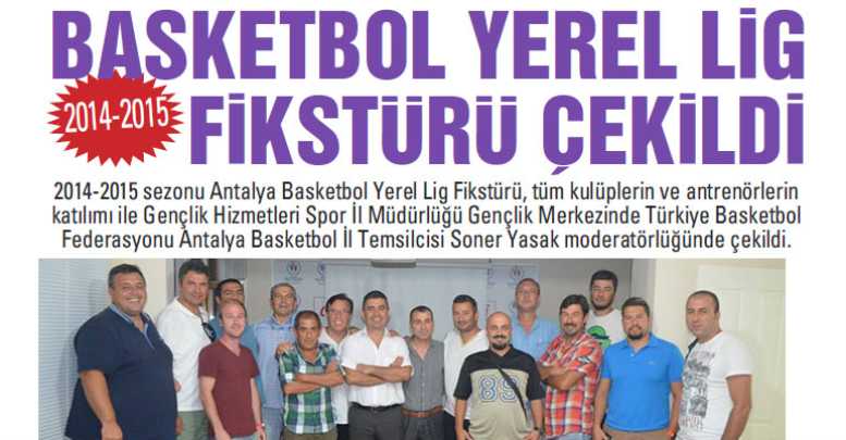 BASKETBOLYEREL LİG FİKSTÜRÜ ÇEKİLDİ