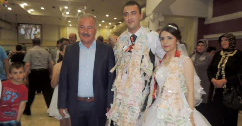 Belediye kurmayları bu düğünde buluştu