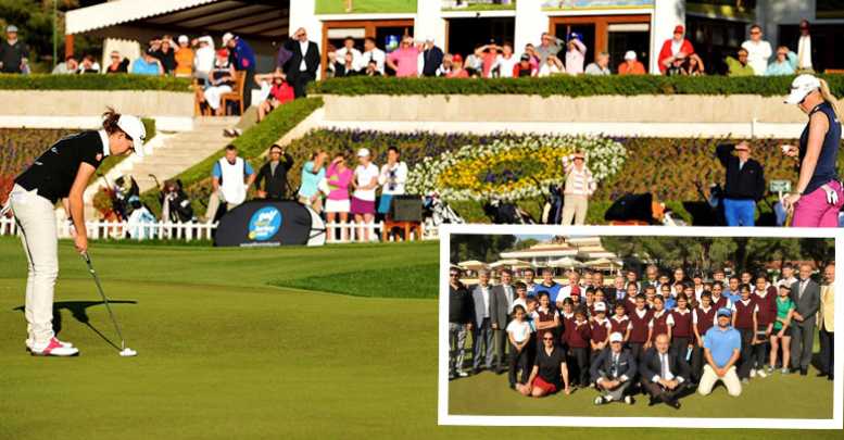 Belek'te golf heyecanı