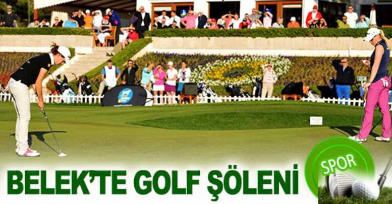 Belek’te golf şöleni