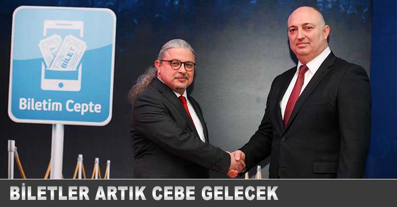 Biletler artık cebe gelecek