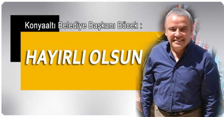 Böcek: Hayırlı olsun