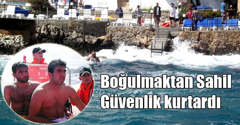 Boğulmaktan Sahil Güvenlik kurtardı