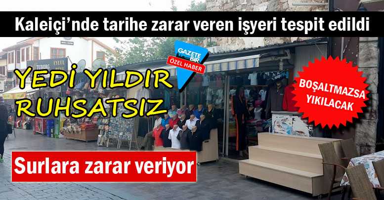 BOŞALTMAZSA YIKILACAK