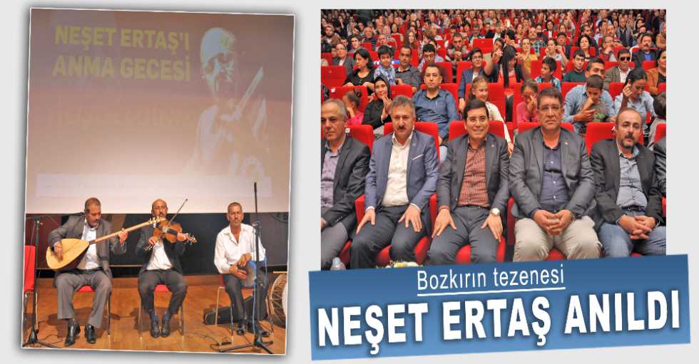 Bozkırın tezenesi Neşet Ertaş anıldı
