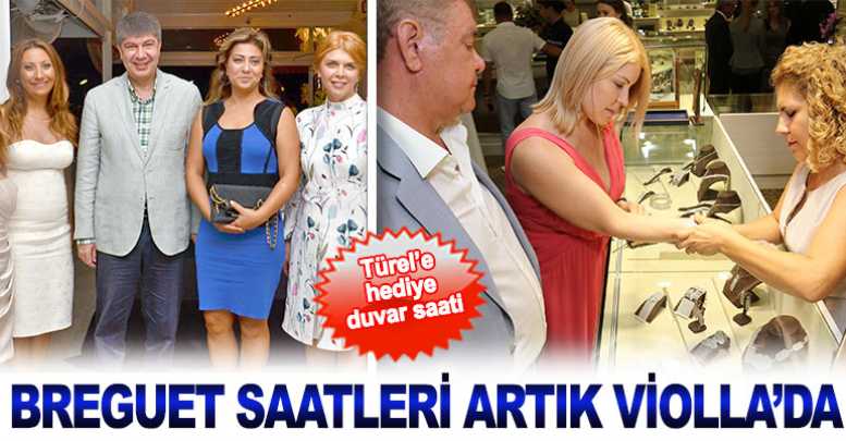 Breguet saatleri artık Violla’da