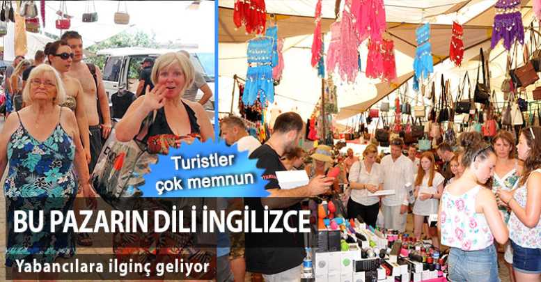 Bu pazarın dili İngilizce