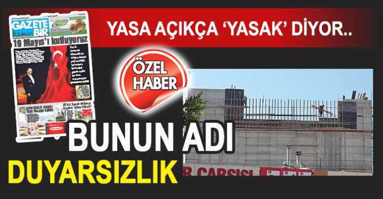 Bunun adı duyarsızlık