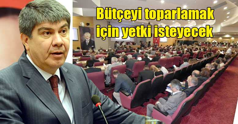 Bütçeyi toparlamak için yetki isteyecek