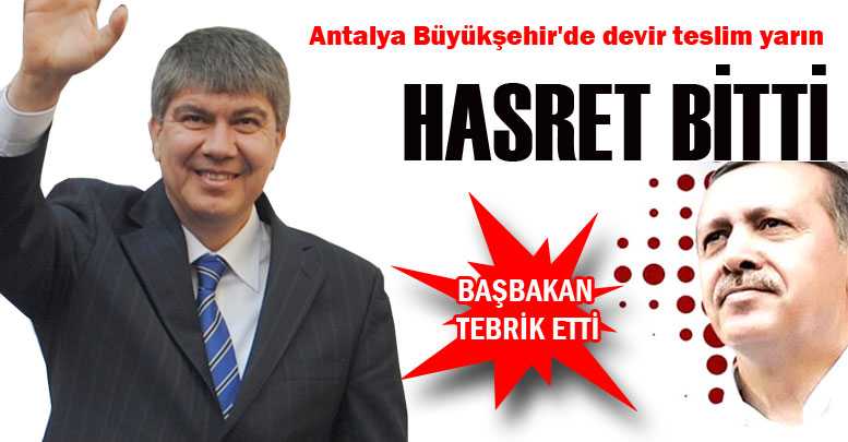 Büyükşehir'de devir teslim