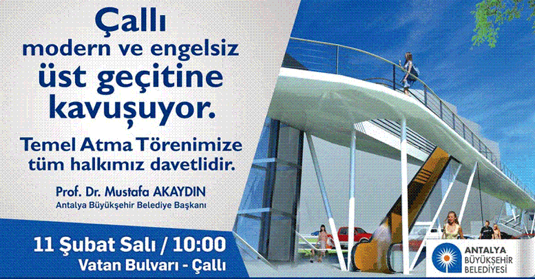 Çallı’ya üst geçit