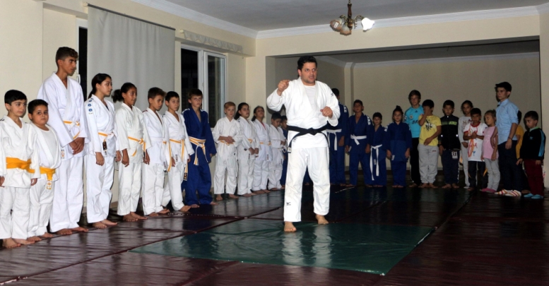 Camide judo eğitimi