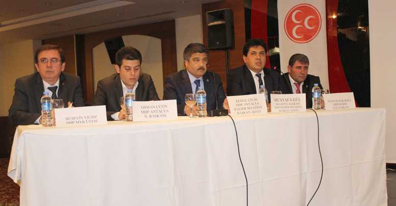 Çelik Antalya’yı nasıl yöneteceğini anlattı