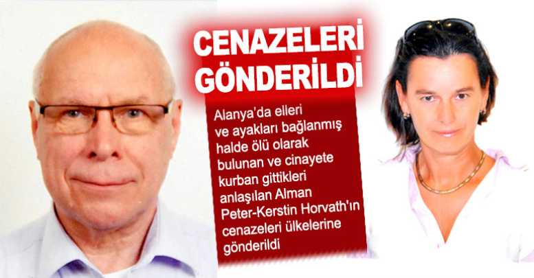 Cenazeleri gönderildi