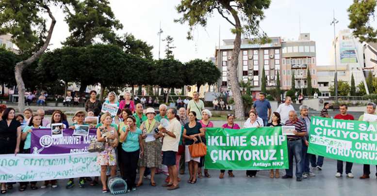 Çevrecilerden ‘İklim’ eylemi