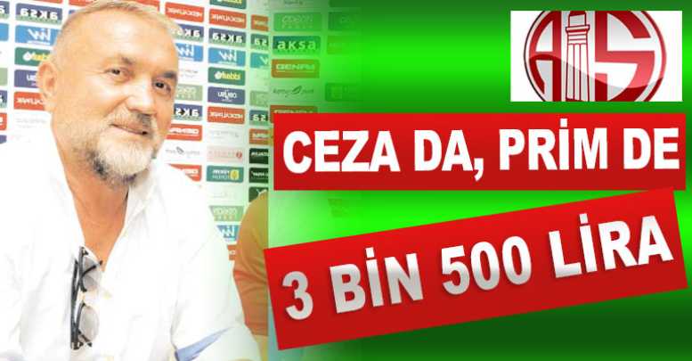 Ceza da, prim de 3 bin 500 lira