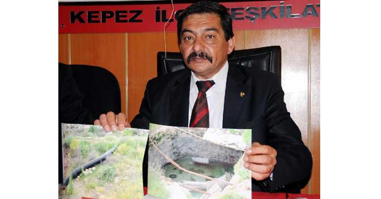 ÇÖP SUYUNUN İÇME SUYUNA KARIŞTIĞI İDDİASI