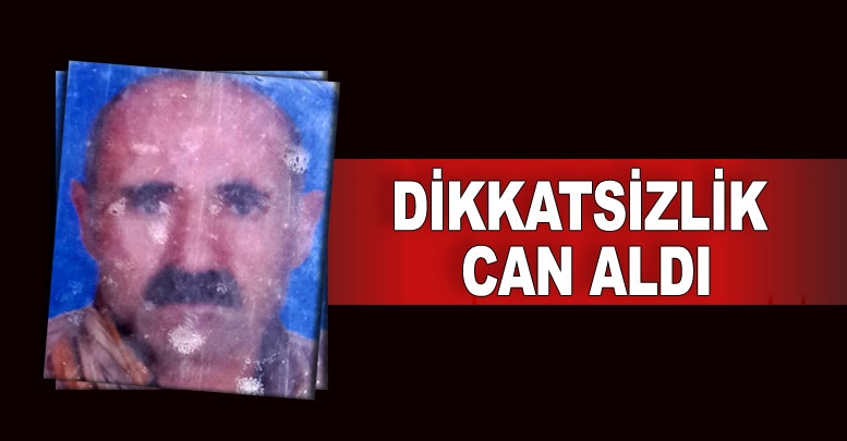 Dikkatsizlik can aldı