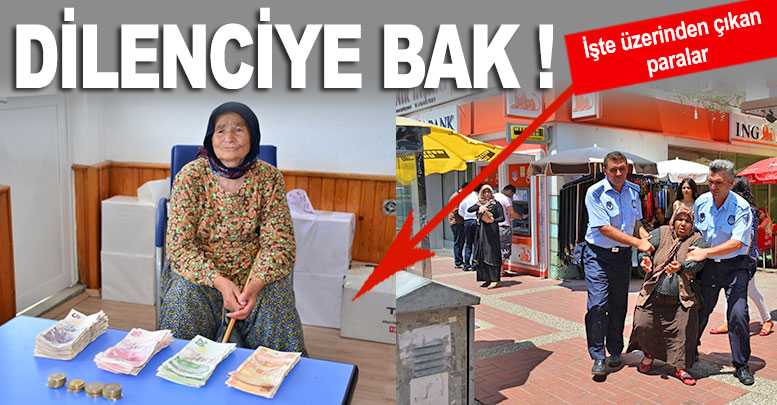 Dilenciye bak !