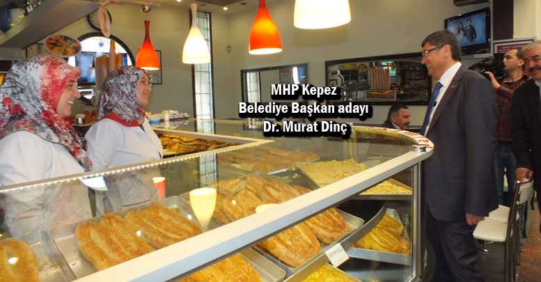 Dinç: Kepez’de esnaf kazanacak