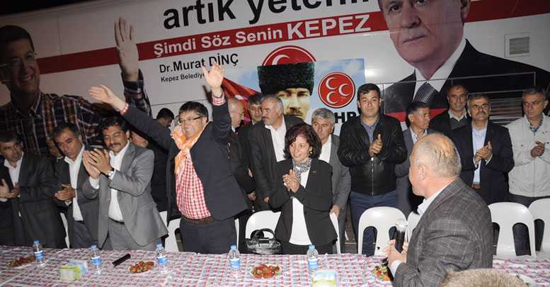 Dinç’ten teşekkür