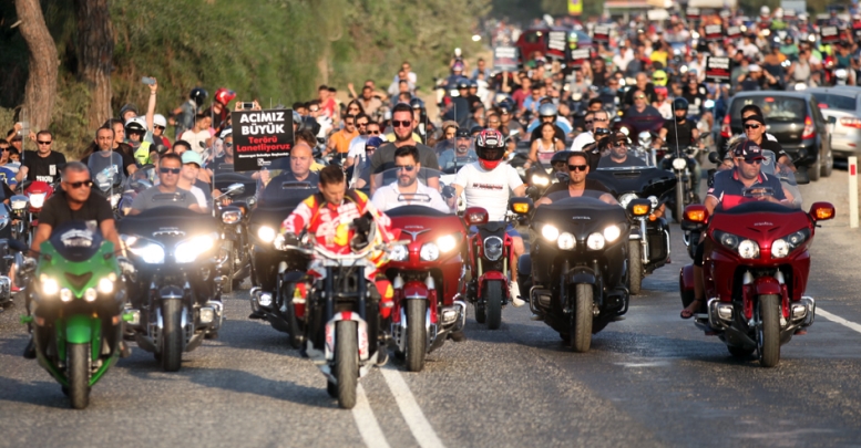 Dokuma’da motosiklet istilası