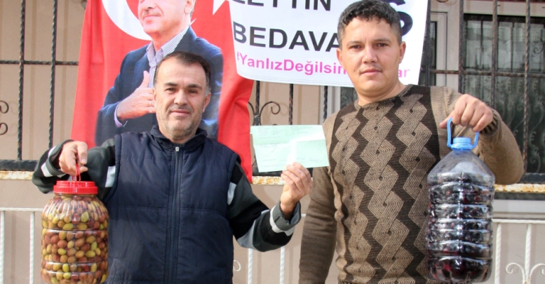 Dolar bozdurana zeytin bedava