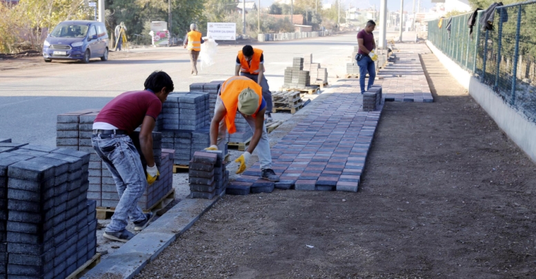 Döşemealtı'nda altyapı çalışmaları