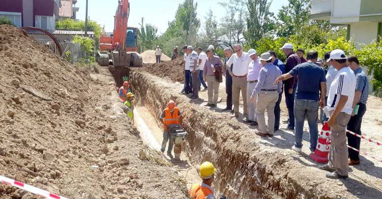 DSİ heyeti incelemede