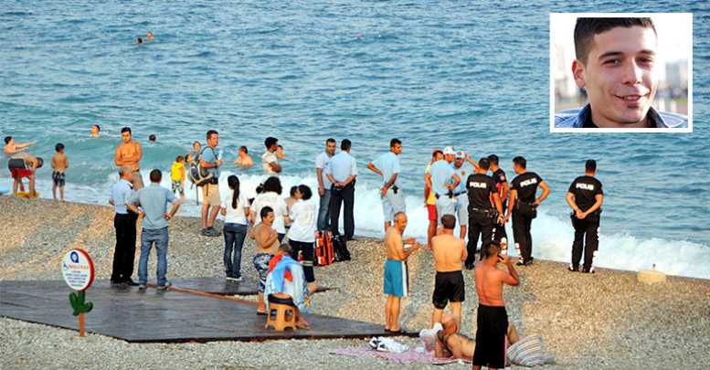 Düğüne için geldi denizde boğuldu