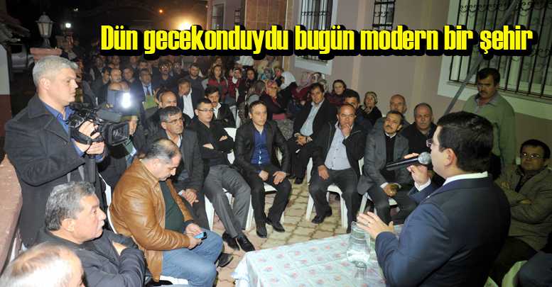 Dün gecekonduydu bugün modern bir şehir