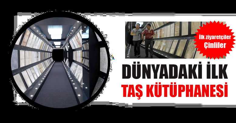 Dünyadaki ilk ‘Taş Kütüphanesi’